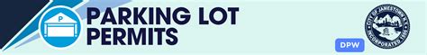 parking lot permits.